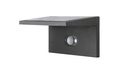 Mahe Solar Aplique Pared Exterior Led 2,5W 3000K IP54 C/Sensor Movimiento Gris Grafito