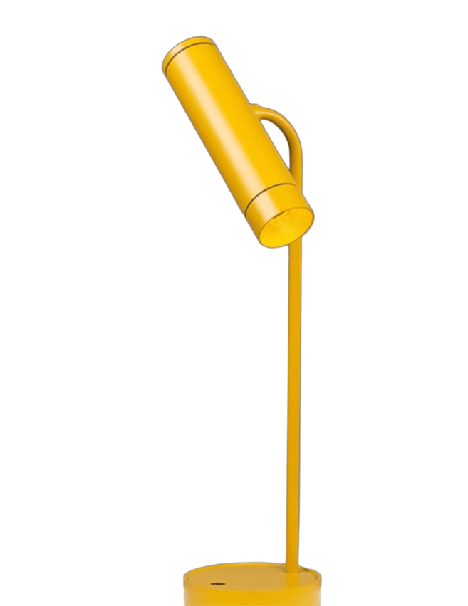 Cavia Lampara De Mesa h.58Cm Gu10 10W 220V On-Off Ocre