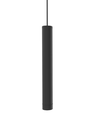 Cavia Colgante Aluminio Di.6Xh.48Cm Gu10 10W Negro Semimate