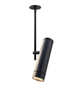 Cavia Spot Larga Aluminio h.24Cm Gu10 7W Negro Semimate