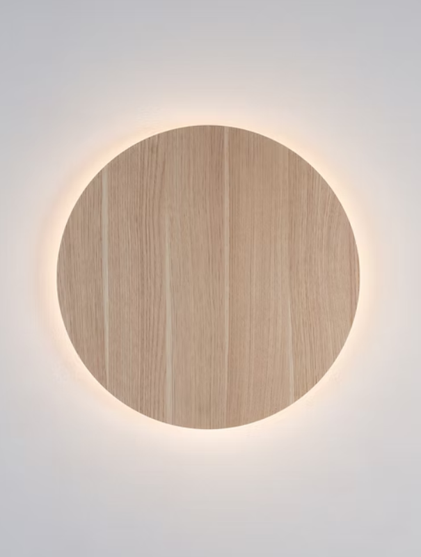 Eclipse Madera Aplique/Plafon  Di.45Cm Led 13W 2700K Roble Kaisenberg