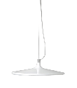 Hi Hat Colgante Grande Plato Led 31,5w 3000k Di.45Cm Blanco Microtexturado