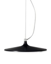 Hi Hat Colgante Grande Plato Led 31,5w 3000k Di.45Cm Negro Microtexturado