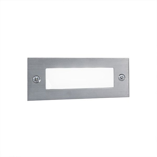 [6032] Unai Embutido Led 2,5W 3000K IP55 Color Acero