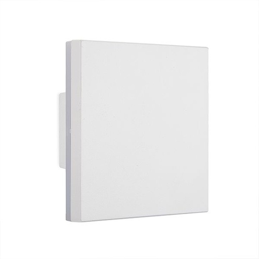 [4182] Tetra Aplique Cuadrado Led 12W 3000K IP55 Blanco