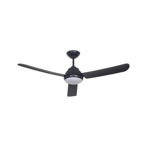 [382 B] Ventilador 3 Aspas 3 Vel. Led 24W 3000/4000/6000K Dimerizable Negro