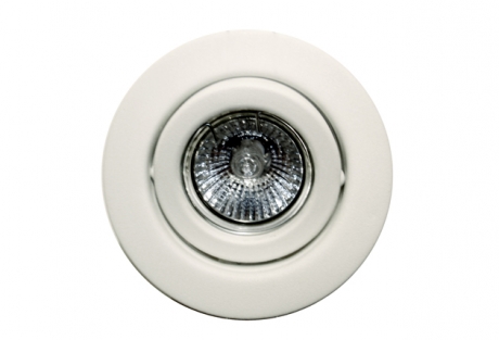 [2401/105 BT] Embutido Redondo Movil PAR16 GU10 Di.105Mm Blanco Texturado