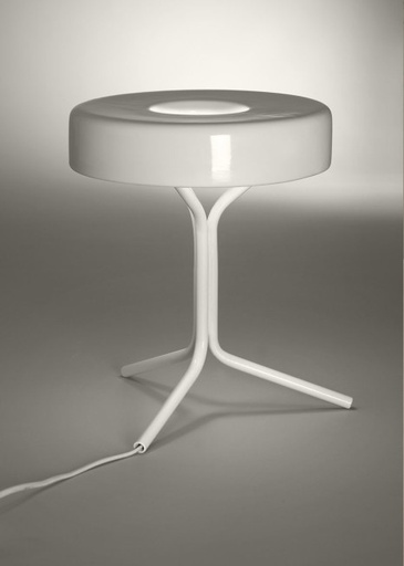 [Plafon mesa] Plafon Mesa Ceramica/Hierro E27 Blanco