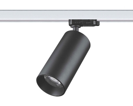 [269511.NT.536] Look Spot Movil Led Cob 12w 15º 3000k Cri90 DIM TRIAC Negro