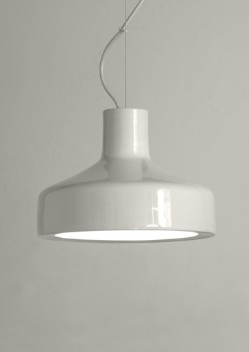 [Juana Base] Juana Base Colgante Ceramica E27 Blanco