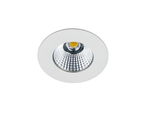 [ETL520.BM.036] Hermes II Embutido Redondo Hermetico Ip65 Led 7w 3000k Ø79mm Blanco