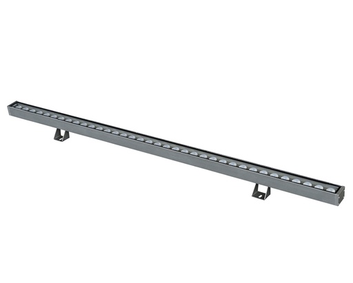[EX075.AC.578] Yolo Bañador Aplique Exterior Led 18w RGBW 15º 45º Ip65 500mm Acero