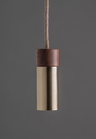 [BIS SIMPLE COLG BR] Bis Simple Colgante c/Lamp Led Gu10 7W Bronce Viejo