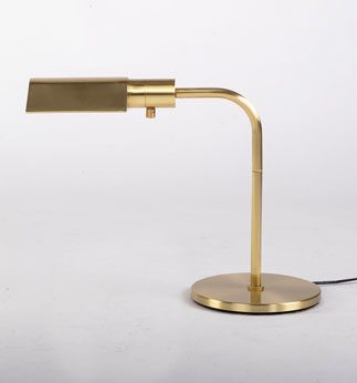 [403006] Face Lampara de Mesa Pantalla Metalica E27 Bronce Satinado