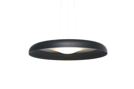 [GC4N] Gota 40 Colgante Aluminio Di.40Cm Led 15,4W 3000K Negro Mate