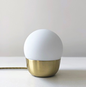 [DIMI NUTO OS] Dimi Nuto Lampara Mesa Metal E27 Led Di.12xh15cm Oro Satinado