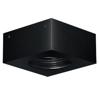 [2161/01.13] Ozare Semi Embutido Recedido Exterior PAR16 Led GU10 Negro Texturado