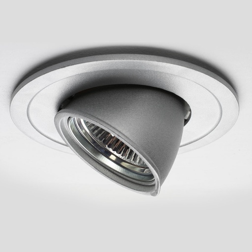 [EMFLCORGU10NM] Corner Embutido Orientable 40º Led PAR16 GU10 Di:111mm Niquel Mate