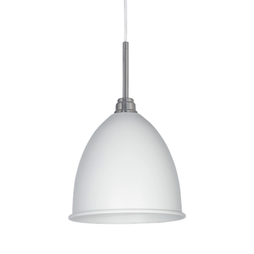 [COR 240BP] Retro Colgante Acero Di.24cm Blanco/Platil