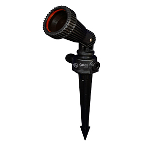 [EJ15001/J] Tero Spot c/Jabalina Exterior Gu10 Negro Texturado