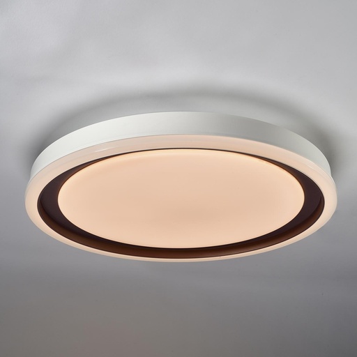 [VK-DONE-32W-DIM-BLCA-220V] Done Plafon Circular 55Cm Led 32W 2850-6000K Ip20 220v Dimerizable C/C.Remoto Blanco 