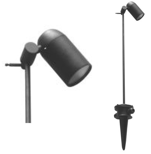 [J-TOTORADIC-60] Totora Spot direccional c/Jabalina 60cm Dicro 12v