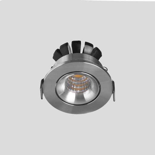 [VK-BACH R-3W-AL-2700K-220V] Bach R Embutido Circular Movil Led 3W Ip20 100º 3000k 220v Di.52mm Aluminio