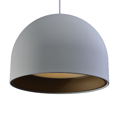 [VK-GLOCH-BL] Gloch Colgante 3 Luces E27 Ip20 Di.400mm Blanco