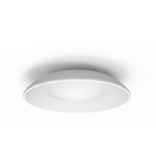 [VK-UFO-BL-9W-3000K] Ufo Plafon Exterior Circular Led 9W 3000K 220v Ip65 Di.350mm Pvc Blanco 