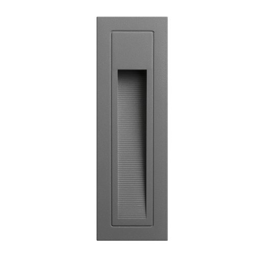 [VK-BRISA V-3W-GR-3000K-220V] Brisa V Embutido Exterior Vertical Led 3W 3000K 220v Ip54 Gris