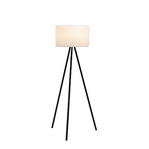 [VK-MISTA] Mista Lampara De Pie Tripode Exterior E27 Ip65 Gris Urbano/Blanco