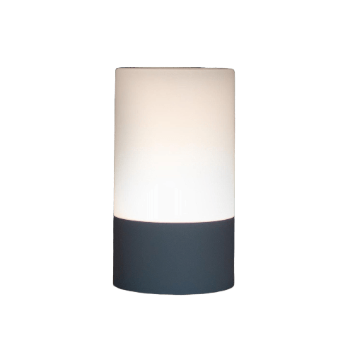 [VK-GLAS] Glas Lampara De Mesa Exterior Led 3W Ip65 Dimerizable Batery Blanco