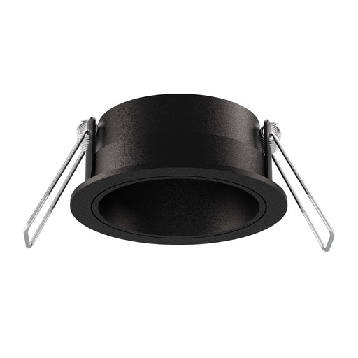 [VK-SETRA-5819 N-N] Setra Embutido Par16 Gu10 Led Exterior Ip54 Di.74mm Negro/Negro