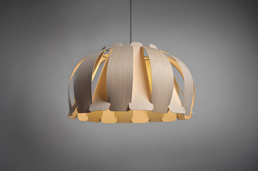 [ISABEL 65 WEN] Isabel 65 Colgante Madera Reconstituida Di.65cm E27 Wenge
