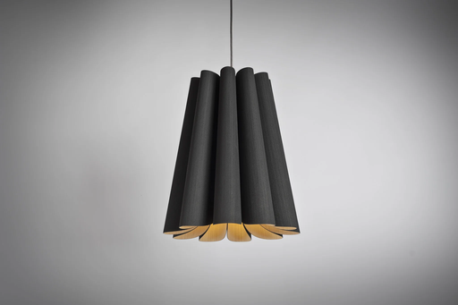 [OLIVIA 39 WEN] Olivia 39 Colgante Madera Reconstituida Di.39cm E27 Wenge