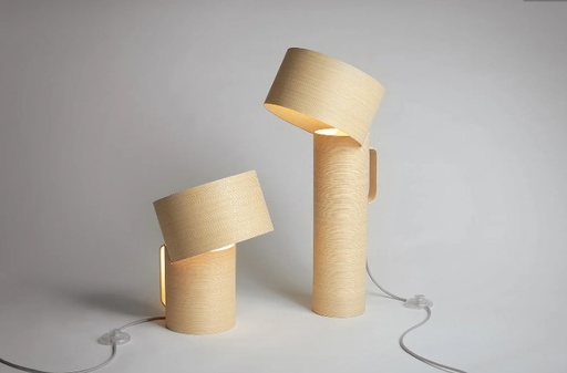 [CALA 38 HAYA] Cala 38 de Mesa Madera Reconstituida Di.32cm E27 Haya