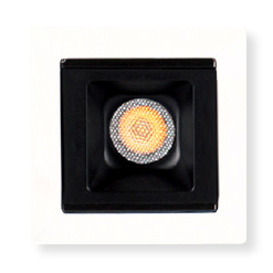 [MXB1-930-24-RB-MW-ADB] Runner X Pro Embutido Led 2w CRI90 3000K 24º UGR10 Dim Triac Blanco/Negro