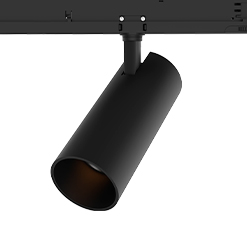 [TL55B-930-36-DRBT] Cinor 20 Spot p/Riel Led 20w CRI90 3000K 36° 220V Dim Triac Negro/Negro