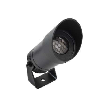 [AJ-827-24G-5W-DG] Gan Spot de Exterior C/Horquilla Led 5w CRI90 2700K 24º 220V Ip67 Negro
