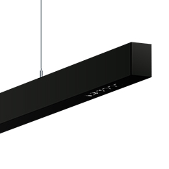 [WALLYFIT-10-UD-927-24-RB-BB] Wally Fit UD 10 Colgante Led 40W 2700K 220V Dim Triac Negro/Negro