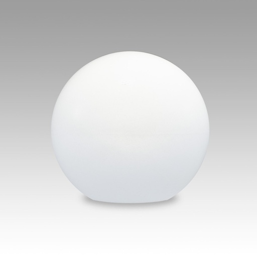 [124] Esfera De Apoyo Chica E27 10W Di.25cm Blanco