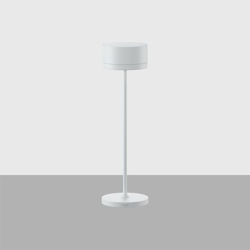 [3.RP16.701.0] Whisper Lampara de Mesa Recargable USB led 2,2W 2200/3000K DIM IP65 230lm Blanco Mate