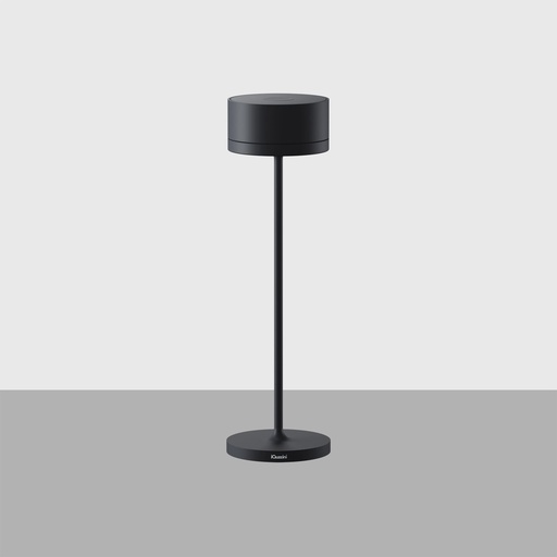[3.RP16.704.0] Whisper Lampara de Mesa Recargable USB led 2,2W 2200/3000K DIM IP65 230lm Negro Mate
