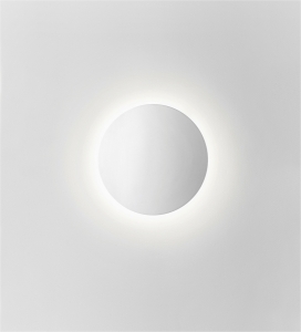 [53.22.0025.03] Bonwe Aplique Pared Circular Led 18w 2700k  DIM TRIAC Ø26cm Blanco