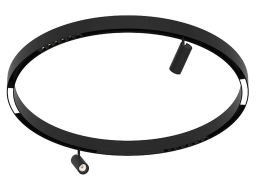 [BRP120.NG] Brooklyn Riel Magnetico Circular p/Suspender Di.120cm Negro
