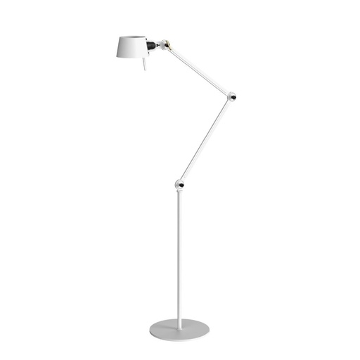 [TN-BOLT FLOOR 2ARM SIDEFIT-BL-E27-220V] Bolt Floor Lampara de Pie Brazo Articulado 1 Luz E27 IP20 h.170cm Blanco
