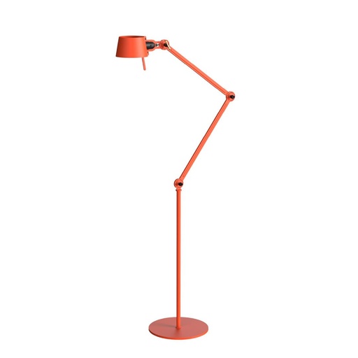 [TN-BOLT FLOOR 2ARM SIDEFIT-NR-E27-220V] Bolt Floor Lampara de Pie Brazo Articulado 1 Luz E27 IP20 h.170cm Naranja