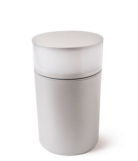 [D802/20 BL] Farolita Luz Indirecta Circular GU10 Par16 Di.70xh.200mm Blanco