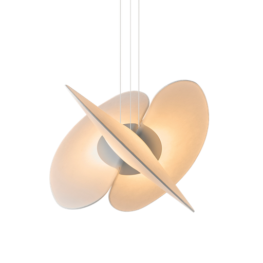 [ICANTI-S] Icanti-S Colgante Di.60xh.150cm Led 24W 3000K DIM  Blanco