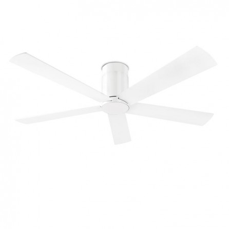 [V196402] Rodas Ventilador Blanco 5P Reversibles Blanco/Gris C/Control Remoto